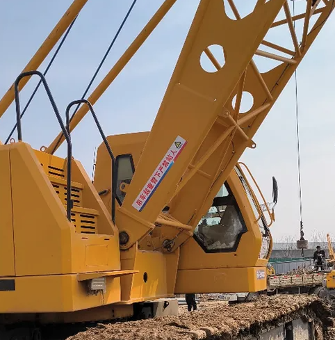 Latest company Cases about Crawler Cranes Are Used in Power Facility Construction