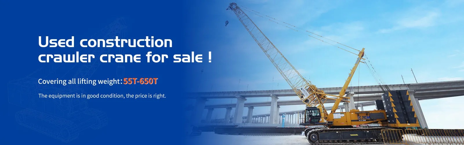 Qualità Crawler Crane usata Fabbrica