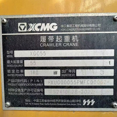 comprare Braccio per gru cingolata ad alte prestazioni da 55t e jib multipli online manufacture