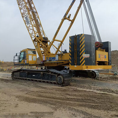 kupować Wykorzystany żuraw 450 kW Silnik 7-19m Długość szyby online manufacture