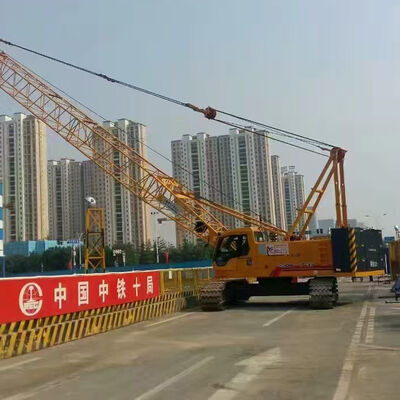 kopen Gebruikte kruiperkraan 450 kW motor met 7~19m jib lengte online manufacture