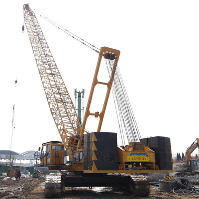 ซื้อ รถเครนตีนตะขาบมือสอง XCMG, เครื่องยนต์ไฮดรอลิก 450 KW, ความกว้างของแทร็ก 4 เมตร online manufacture