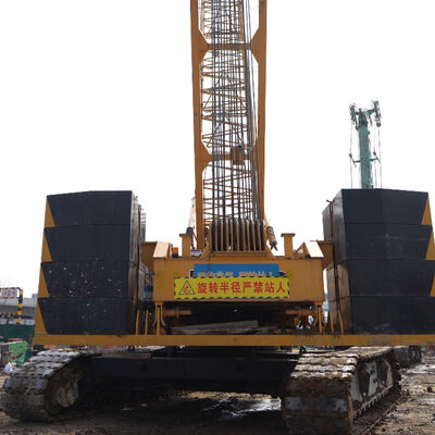 Mua Cần cẩu bánh xích thủy lực màu vàng đã qua sử dụng 85T XGC85 Cần cẩu bánh xích cần kiểu giàn online manufacture