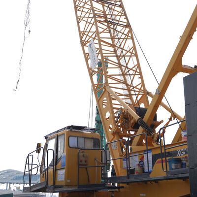 Buy 300kW Engine Power Mobile Crawler Crane Featuring 126 Meters Jib Length Ideal for and Safe Lifting Operations in Construction online manufacture