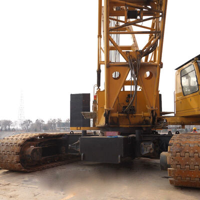 Buy Used Crawler Crane with Telescopic Arm 16-73m Boom Length 30% Gradeability and 175/220kw/RPm Rated Power online manufacture