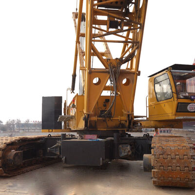 주문 최대 등판 능력 30%를 갖춘 85T 크롤러 크레인, 16-73m 주 붐 길이, 175/220kw/RPM 정격 출력으로 중량물 인양 online manufacture