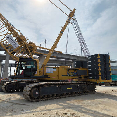 kaufen Gebraucht 260T Xcmg Crawler Crane / Long Boom Crane 40 Meter Vollständig geschlossen Kabine online manufacture