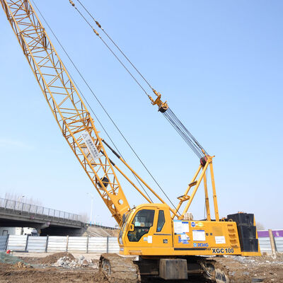 주문 XCMG 유압 크롤러 크레인 100톤 크롤러 크레인 XGC100A 60m 붐 길이 online manufacture