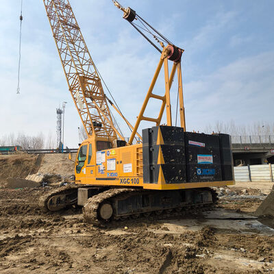 kaufen 13.5m-61m Ausleger 100T Mobil-Raupenkran Einsatz in Lagerlogistik online manufacture