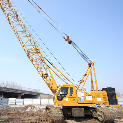 comprare 9m 18m lunghezza del giubbotto 100T gru da sollevamento con raggio massimo di sollevamento di 60m online manufacture