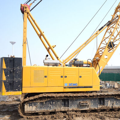 Beli Digunakan 150T 60m Boom Crawler Crane untuk Konstruksi di Daerah Gurun online manufacture