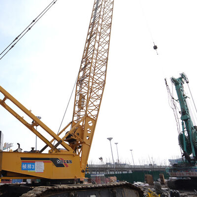 Купить 30 метров джиб 150T ползучий кран 90 метров высоты подъема для тяжелого подъема online manufacture