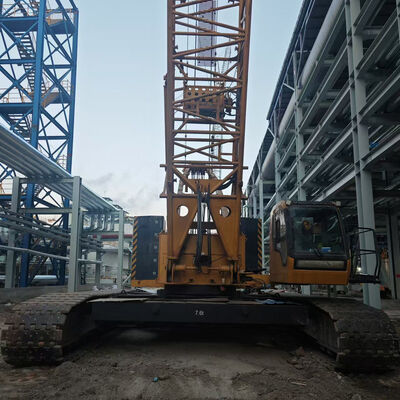 kupować 61m Boom 200T używany żuraw z dobrą zdolnością podnoszenia i rozsądną ceną online manufacture