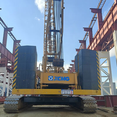 Beli 200T Crawler Crane Dengan 1,5km/H Max Travel Speed Crawler Telescopic Crane online manufacture