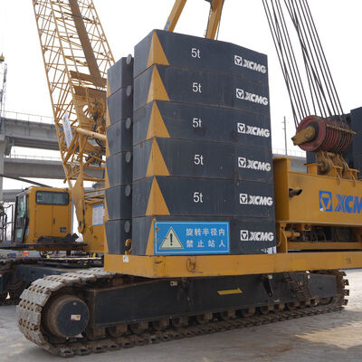 comprar XGC 300t Crawler montado guindaste móvel 19m-94m comprimento do arremesso principal Capacidades de alto desempenho online manufacture