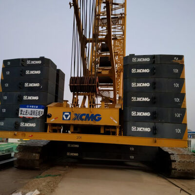 Beli Digunakan 350T Crawler Crane Xcmg Aman Dan Mudah Angkat Kapasitas 1.5 km / h online manufacture
