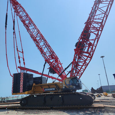 Buy Construction Used 500T Crawler Crane 84m Boom Crawler Crane SANY online manufacture