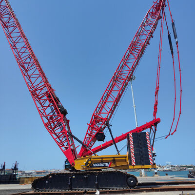 Beli 500T Crawler Crane Lifting Moment 6200TM XGC500 Dengan Panjang Jib 12-36m online manufacture