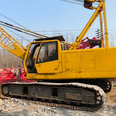 buy Сверхмощный 650-тонный гусеничный кран SCC6500 с решетчатой ​​стрелой и гусеничным подъемным оборудованием для инфраструктурных работ online manufacture