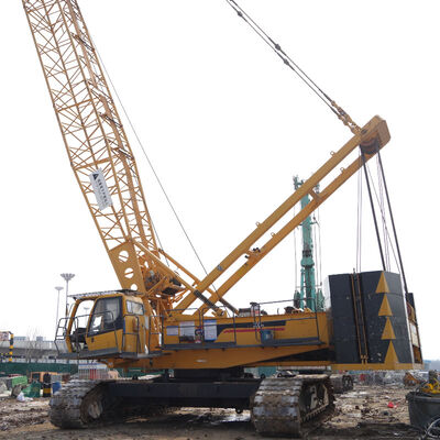 주문 350 KW 엔진 전력 100톤 부하량 및 24-96m 부름 길이를 가진 크롤러 크레인 online manufacture