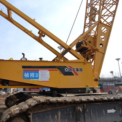 Beli Crane crawler hidrolik yang digunakan dengan kapasitas angkat maksimum 300 ton dan panjang boom 24-96m untuk konstruksi tugas berat online manufacture