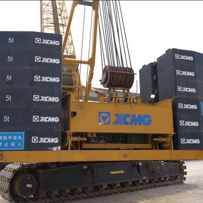comprar Grúa de arrastre usada con capacidad de carga nominal de 100 toneladas, longitud de junta de 10-50 metros y tanque de combustible de 400 litros para construcción pesada online manufacture